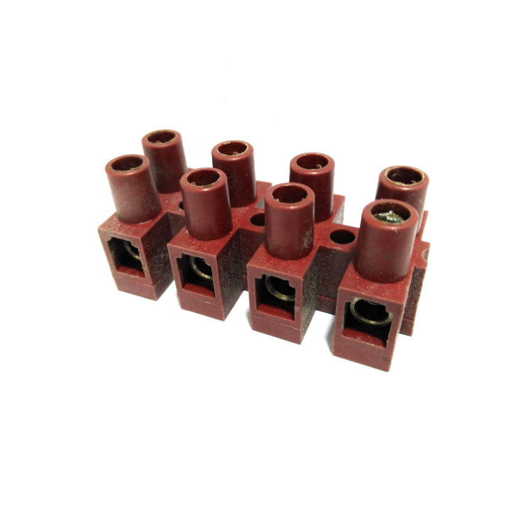 KEMA KEUR - Morsetto Senza Fusibile 4vie 380V - Marrone