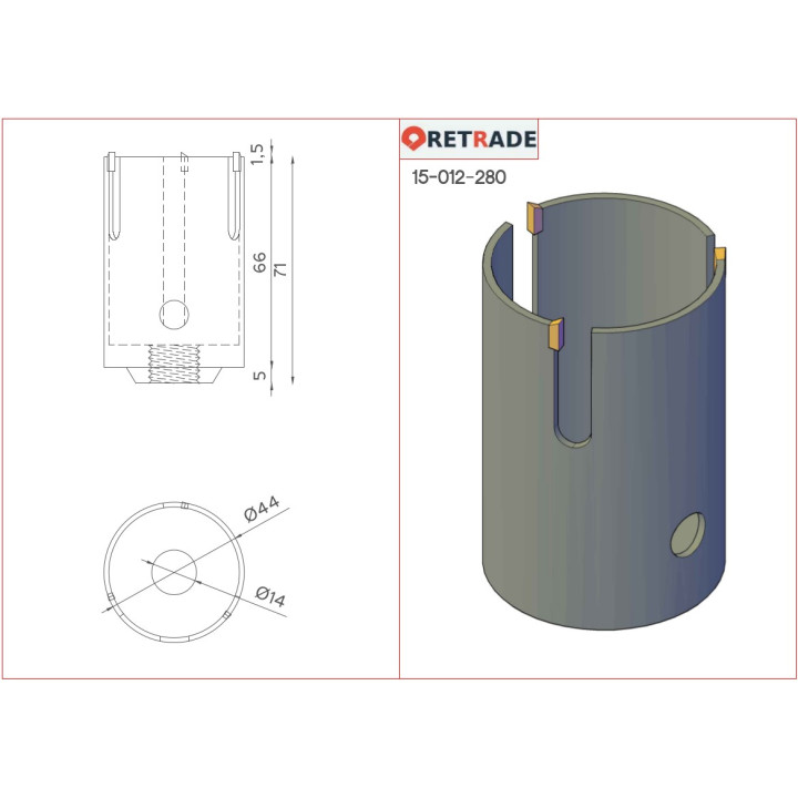 CNC 3D - Sega a Tazza per Muro
