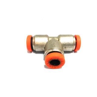 METAL WORK - Adattatore a T Tubo/Tubo Pressione 6mm 16bar max