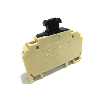 SIEMENS 8WA1 - Morsettiera a Fusibile con Attacco a Vite per Fusibili Tubolari 5x20mm - Grigio