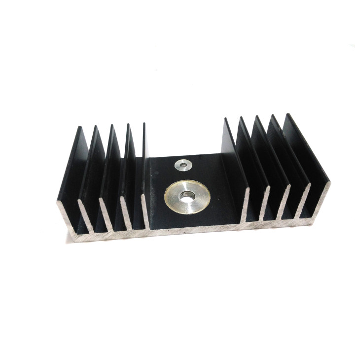 Dissipatore di Raffreddamento in Alluminio NERO 97x45x25mm