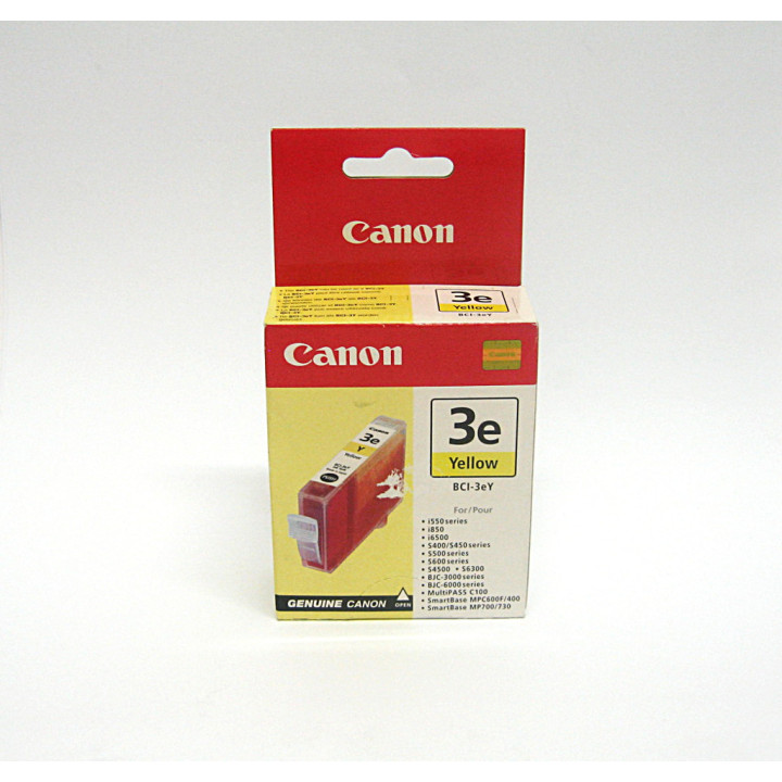CANON Cartuccia Originale BCI-3eY Yellow 13ml