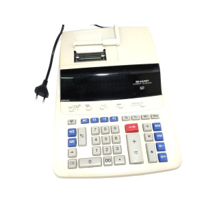 SHARP CS-2635RH - Calcolatrice da Tavolo - 2 Colori 12 Cifre 4.3 Linee per Secondo