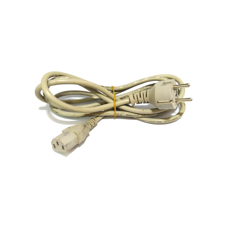 VOLEX M2511 - Cavo di Alimentazione C13 10A 250V 1.9M - Grigio