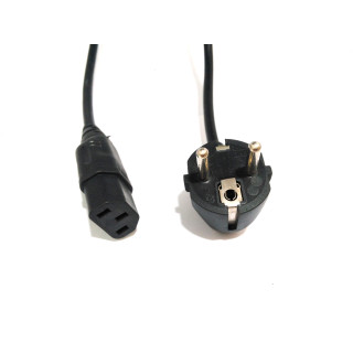 Cavo di Alimentazione C13 10A 250V 2.4M - Nero