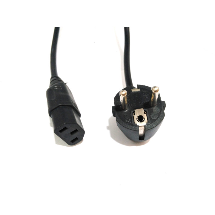 Cavo di Alimentazione C13 10A 250V 2.4M - Nero