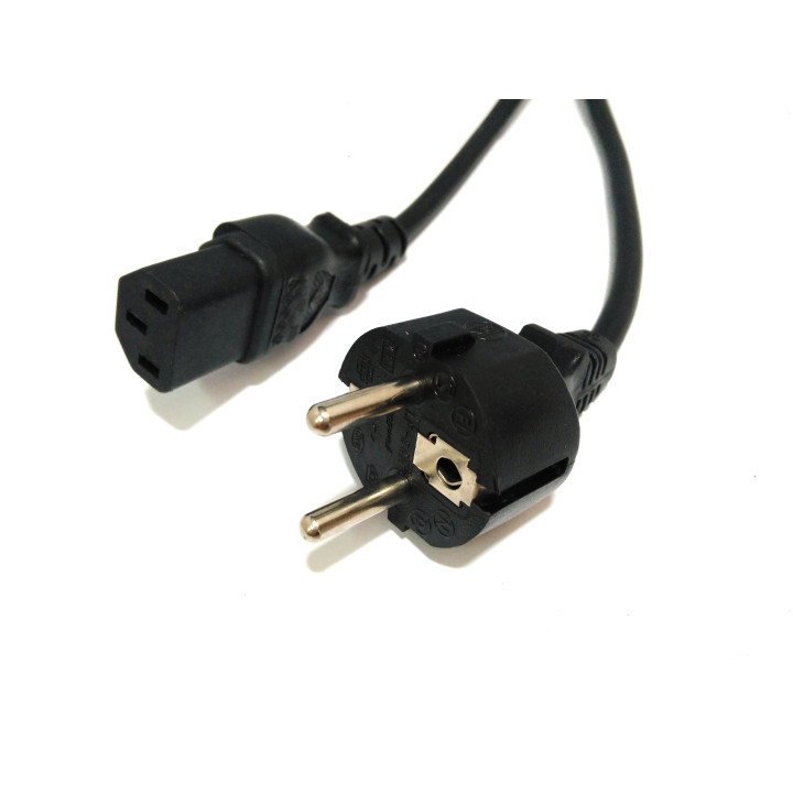 LONGWELL LP-34A - Cavo di Alimentazione C13 10A 250V 1.6M - Nero