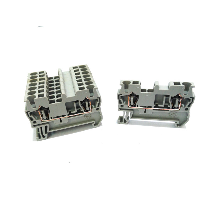 PHOENIX CONTACT ST2.5 - 8x Morsettiere con Montaggio su Guida DIN , Grigio 800V 2.5mm²