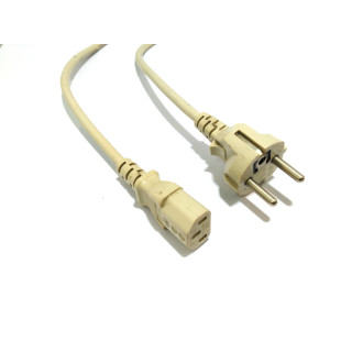 KEM KEUR 00125 - Cavo di Alimentazione C13 10A 250V 2.40M - Grigio