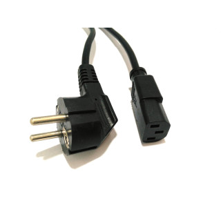 YFC SF-04 - Cavo di Alimentazione C13 250V NERO - 1.74M