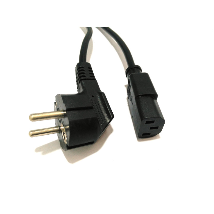 YFC SF-04 - Cavo di Alimentazione C13 250V NERO - 1.74M