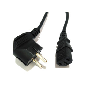 ASPA A12-0009-AC2 - Cavo di Alimentazione C13 10-16A 250V NERO - 1.66M