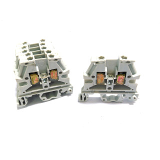 LEGRAND - 6x Morsettiere con Montaggio su Guida DIN, 600V 30A - Grigio