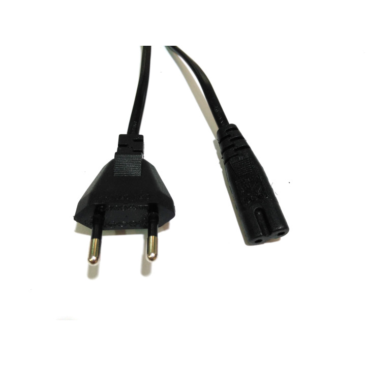 WELL SHIN WS-006 - Cavo di Alimentazione C7 2.5A 250V 1.70M - Nero