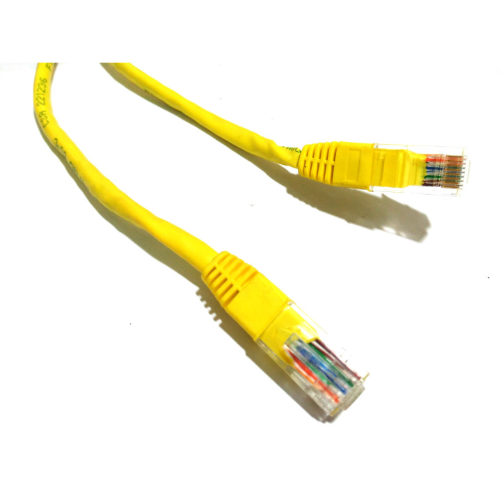 CSA 221236 - Cavo di Rete Cat5 Patch UTP 24AWG 60ºC 1.90Mt - Giallo