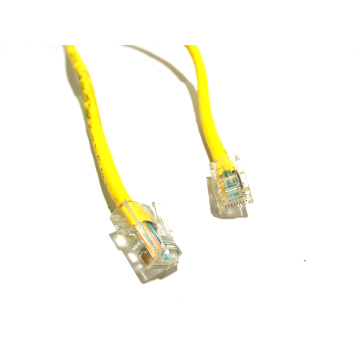 Cavo di Rete 75ºC UTP 24AWG Cat.5 1.70M - Giallo