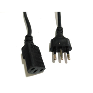 PHINO PHP-305 - Cavo di Alimentazione C13 10A 250V 1.90M - Nero
