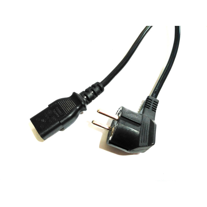 Cavo di Alimentazione C13 10A 250V 2.40M - Nero
