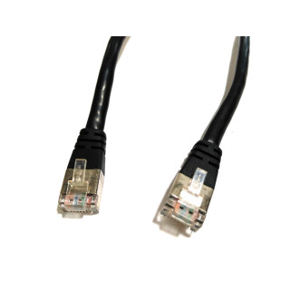 WONDERFUL-D E142890 - Cavo di Rete UTP Patch Cat.5 24AWG 6Mt - Nero
