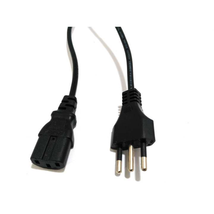 DA-ZHENG DZP-31 - Cavo di Alimentazione C13 10A 250V 1.45M - Nero