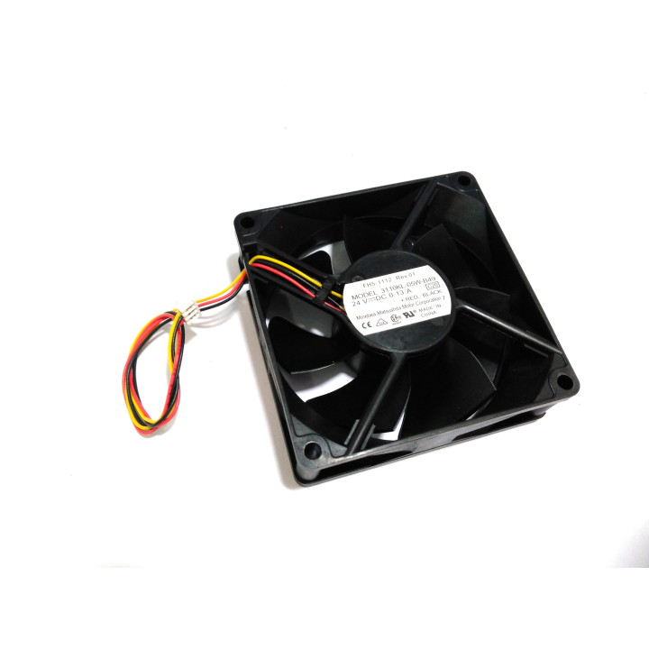 NMB 3110KL-05W-B49 - Ventola di Raffreddamento 24VDC 0.13A 3Fili 80x80x25mm - Nero