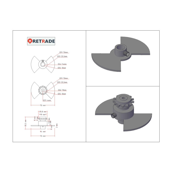 Pignoni Corone In Acciaio 13 Denti , Passo 5mm
