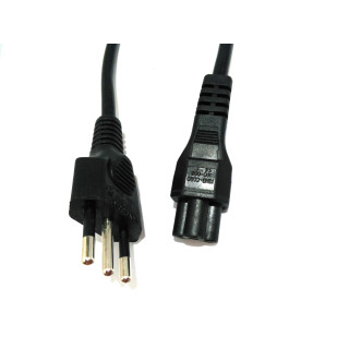 KING-CORD KC-050 - Cavo di Alimentazione C5 10A 250V 1.70M - Nero