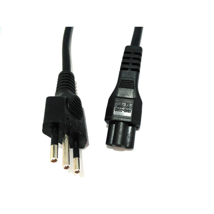 KING-CORD KC-050 - Cavo di Alimentazione C5 10A 250V 1.70M - Nero