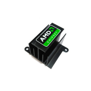 Dissipatore di Raffreddamento in Alluminio NERO 30x37.5x39mm