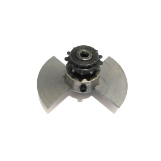 Pignoni Corone In Acciaio 13 Denti , Passo 5mm