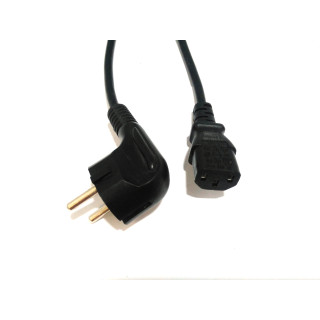 WELL SHIN WS-010 - Cavo di Alimentazione C13 10A 250V 1.60Mt - Nero