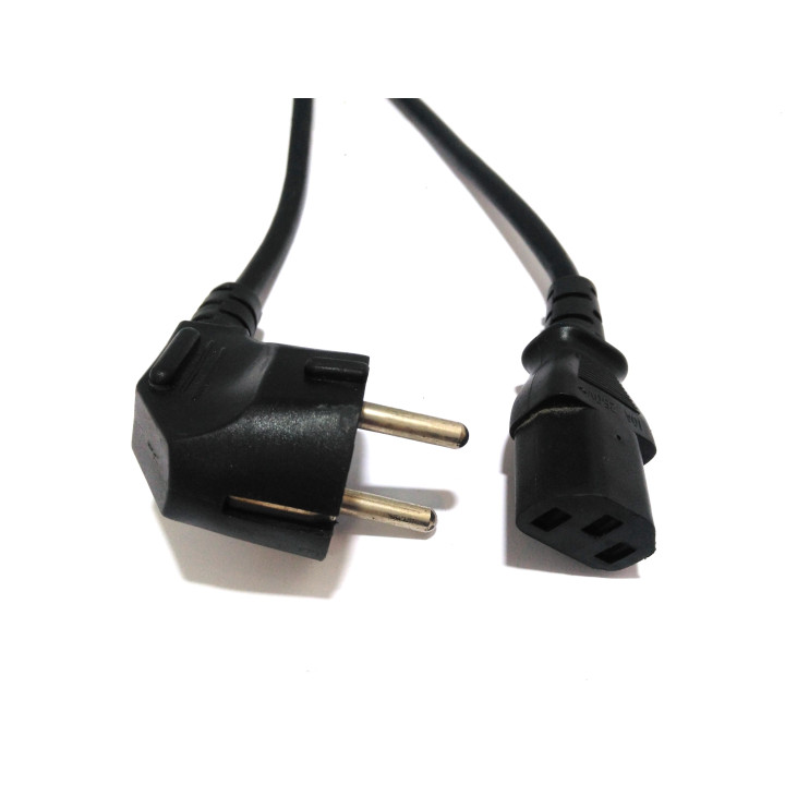 Cavo di Alimentazione C13 10A 250V 1.70Mt - Nero