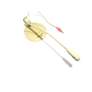 MATSUYAMA CT027 - Microfono Multimediale con Base BIANCO