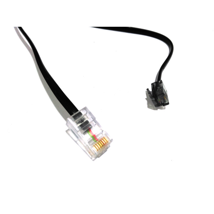 Cavo Telefonico da RJ11 a RJ45 NERO - 95cm