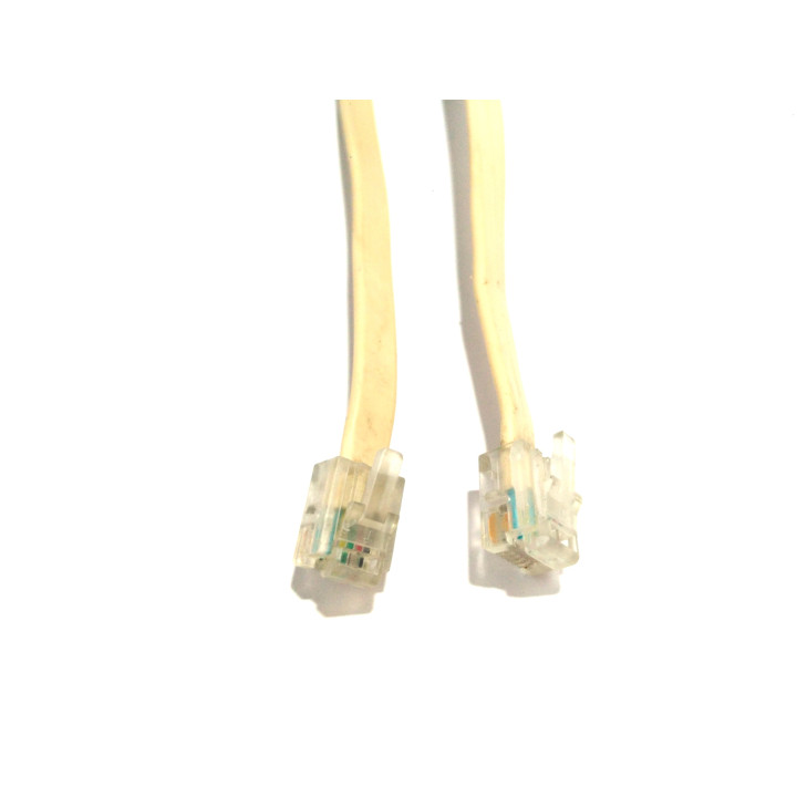 Cavo Telefonico RJ11 a 4 Fili Bianco - 1.60M