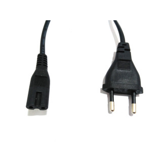 VOLEX M4206 - Cavo di Alimentazione C7 2.5A 250V 40cm - Nero