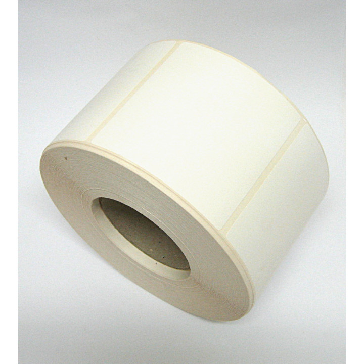 Reel 1300pz WHITE Paper Adesive Labels - 100x99,7mm