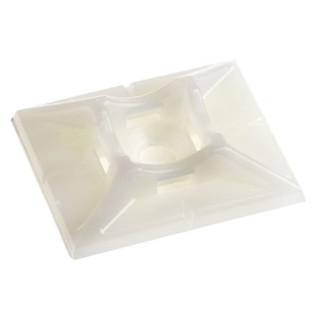 Support for Ties Cable Clip Self-Adhesive 25 x 30 x 6 mm