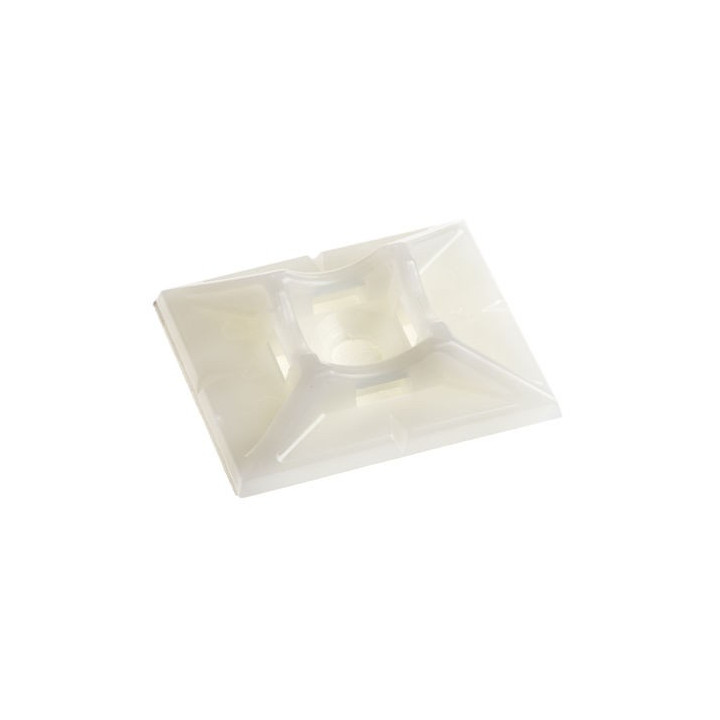 Supporto per Fascette Fermacavi Autoadesivo 25 x 30 x 6mm