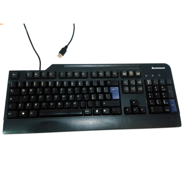 LENOVO KU-0225 - Tastiera Nero USB Standard per PC