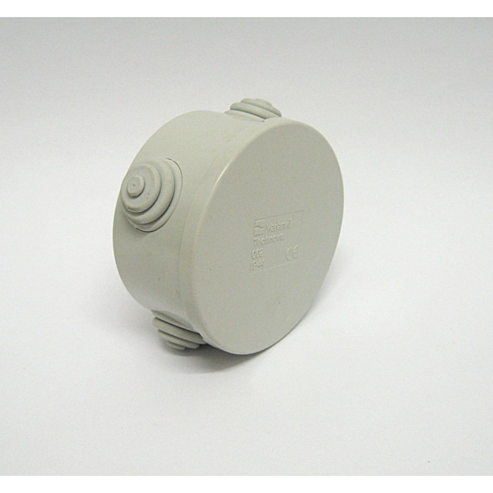 Adaptable Box Round Diameter 80 (80x40) - 4 Cable Glands IP44