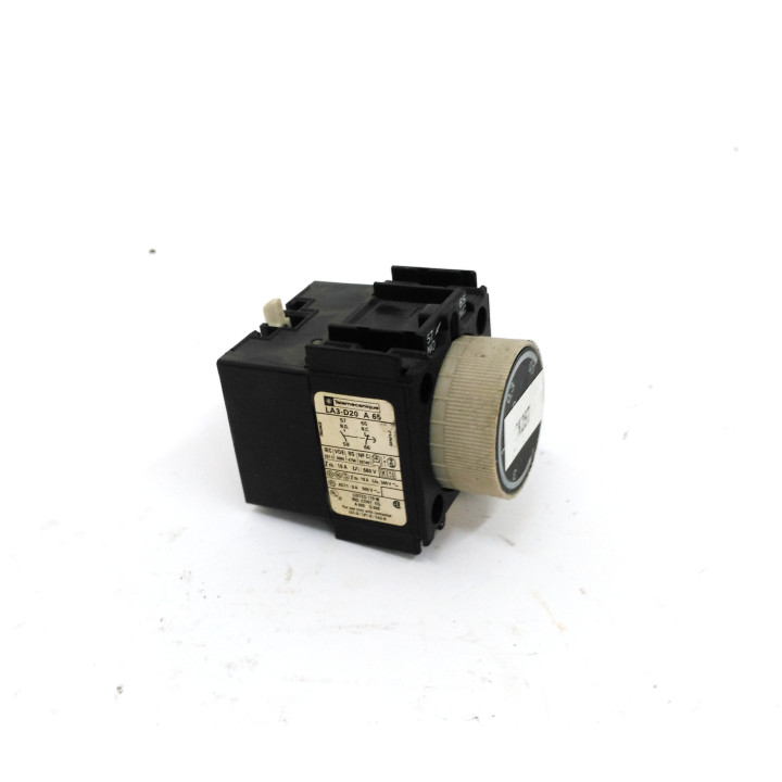 TELEMECANIQUE-LA3-D20 , 1/3 secondi time delay