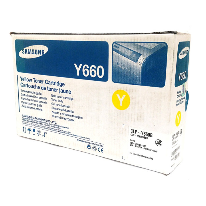 SAMSUNG - Cartuccia Toner Giallo CLP-Y660B/ELS