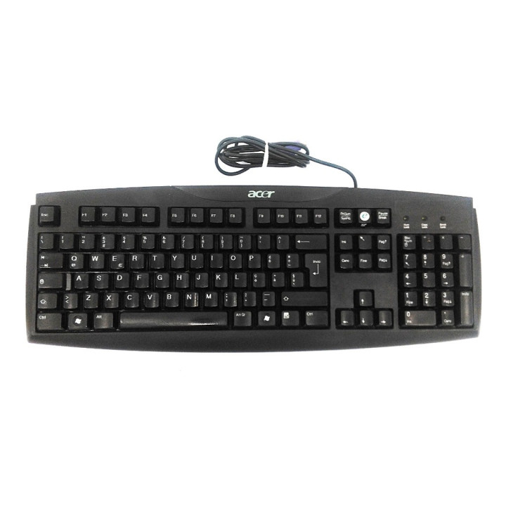 ACER -  Tastiera per pc SK-1688 PS/2 Nera