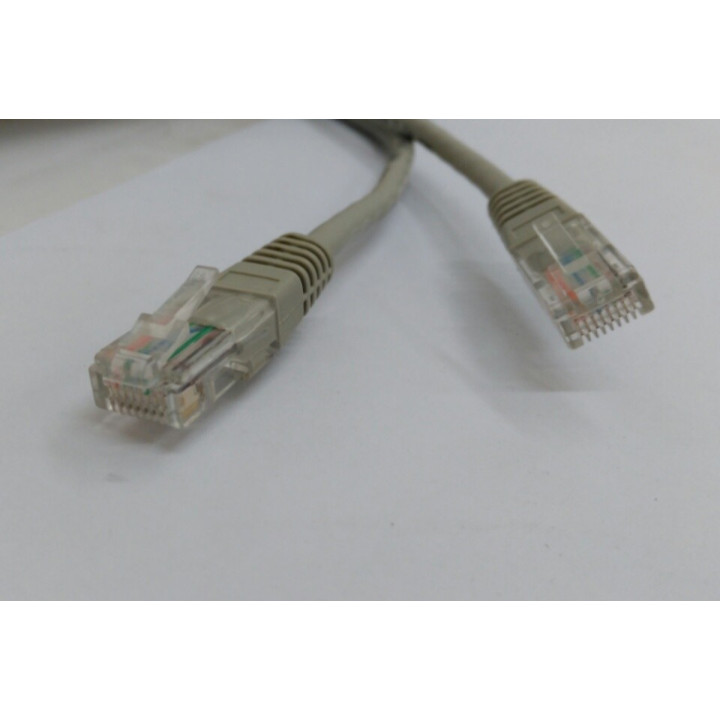 Cavo di Rete Ethernet Categoria 5/E - Tipo 24AWG4PR - Mt. 1 - Grigio