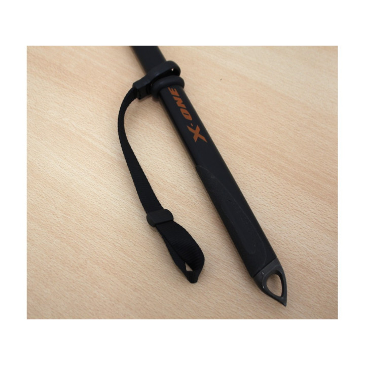 Cassin X-ONE - Piccozza classica per escursionismo - 66 cm - Nera