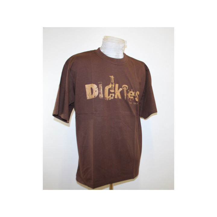 Dickies T-shirt Uomo con stampa- Taglia L - Bianca