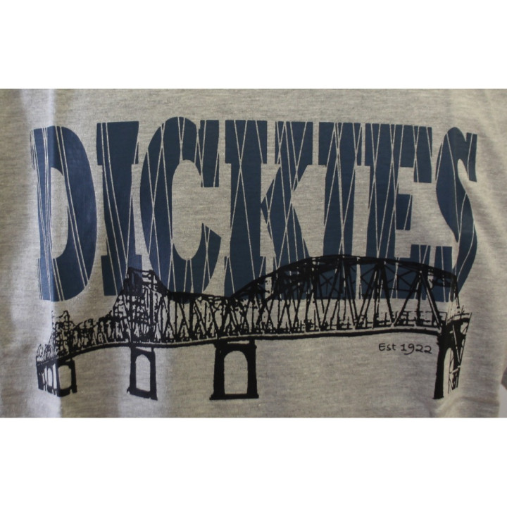 Dickies T-shirt Uomo con stampa- Taglia L - Bianca