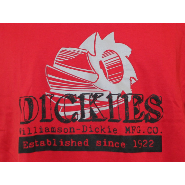 Dickies T-shirt Uomo con stampa- Taglia L - Bianca