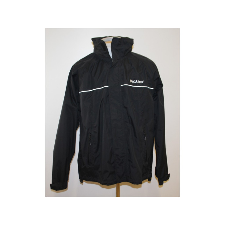 Dickies Giacca a Vento con zip  da Uomo - Taglia L - Nero